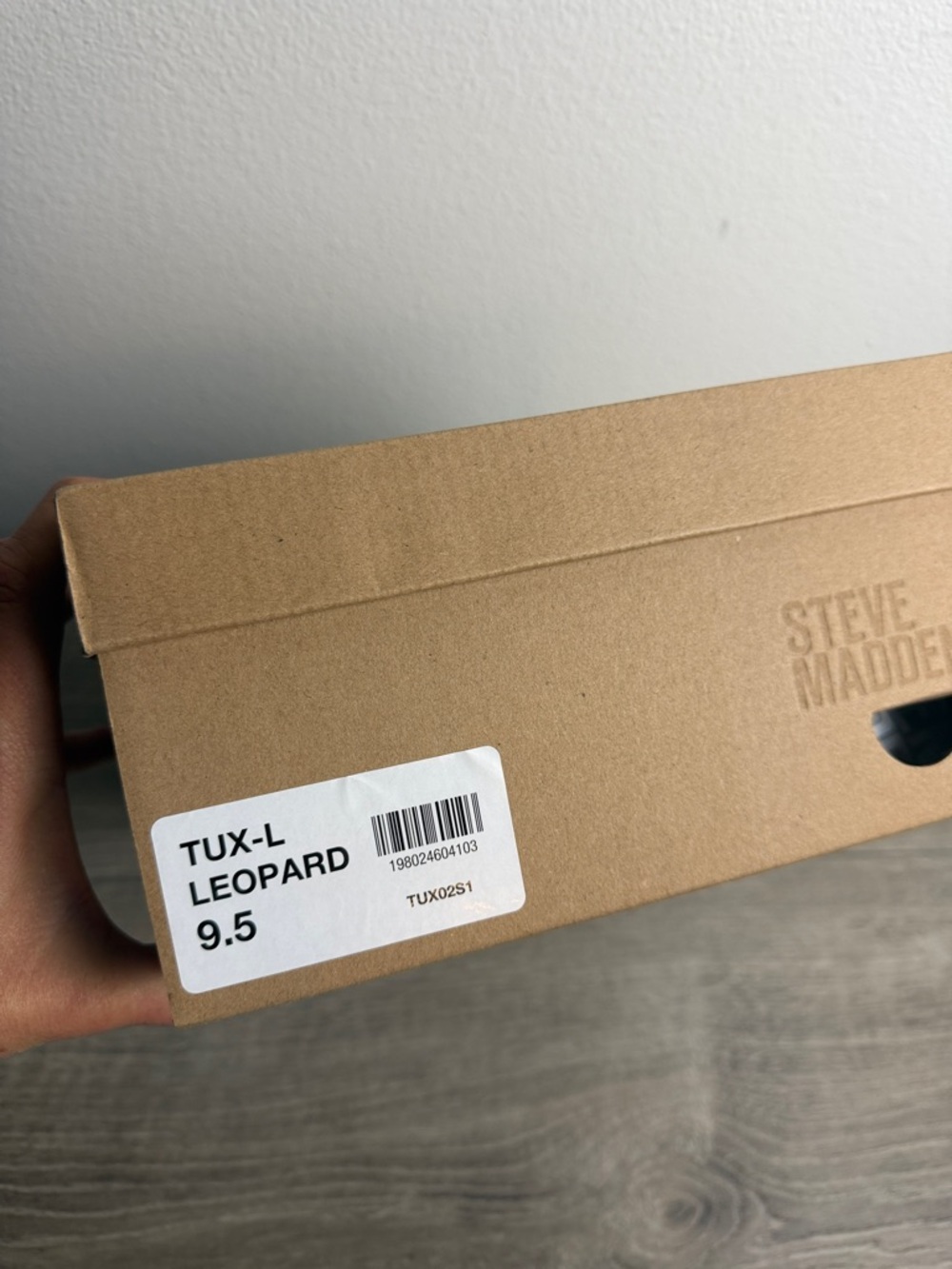 New Steve Madden Tux Leopard Sneakers 9.5 - Picture 7 of 7